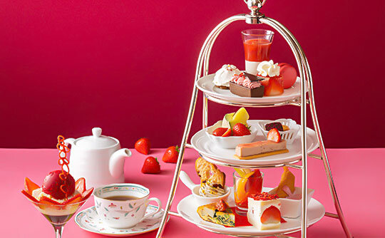 いちご尽くし！この時季だけの贅沢アフタヌーンティーイメージ